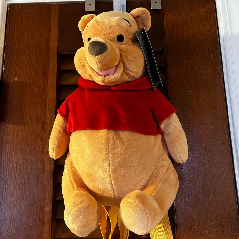 Disney Store Winnie the Pooh Plush Backpack